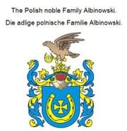 Cover von The Polish noble Family Albinowski. Die adlige polnische Familie Albinowski.