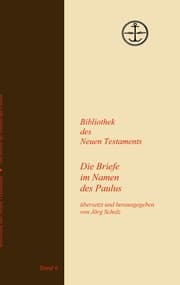 Cover von Die Briefe im Namen des Paulus