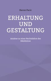 Cover von Erhaltung und Gestaltung