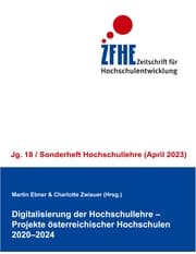 Cover von Digitalisierung der Hochschullehre. Projekte österreichischer Hochschulen 2020-2024