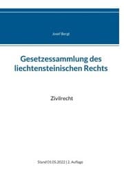 Cover von Gesetzessammlung des liechtensteinischen Rechts