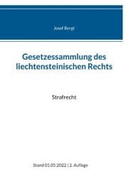 Cover von Gesetzessammlung des liechtensteinischen Rechts