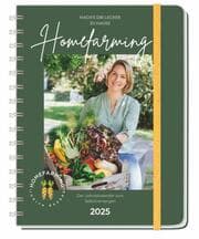Cover von Judith Rakers Spiral-Kalenderbuch A5 2025 - Homefarming