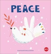 Cover von Peace Postkartenkalender 2025