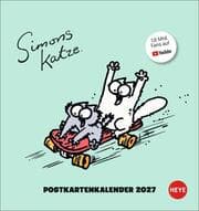 Cover von Simons Katze Postkartenkalender 2027