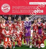Cover von FC Bayern München Postkartenkalender 2027