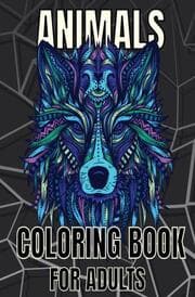 Cover von Mandala Malbuch für Erwachsene Tiere - Stressabbauende Tiermotive (Löwen, Elefanten, Eulen, Chamäleon, Koala..) Schöne Geschenkidee