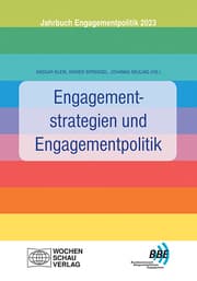 Cover von Engagementstrategien und Engagementpolitik