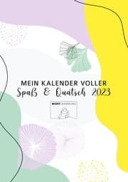 Cover von Mein Kalender voller Spaß und Quatsch 2023
