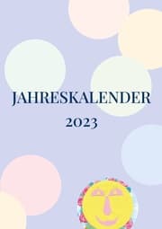 Cover von Jahreskalender 2023