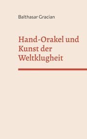Cover von Hand-Orakel und kunst der Weltklugheit