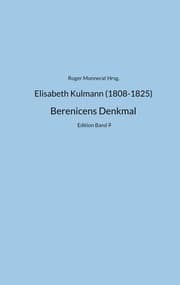 Cover von Elisabeth Kulmann (1808-1825) Berenice