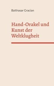 Cover von Hand-Orakel und kunst der Weltklugheit