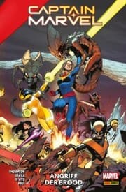 Cover von CAPTAIN MARVEL N.9 - ANGRIFF DER BROOD
