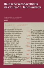Cover von Deutsche Versnovellistik des 13. bis 15. Jahrhunderts