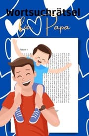 Cover von Wortsuchrätsel für Papa