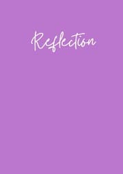 Cover von Notizbuch Reflection A6 Notebook