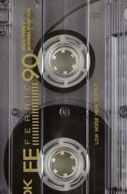 Cover von Notizbuch Retro Style Music Tape Oldschool Liniert Notebook Ruled
