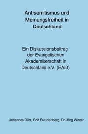 Cover von Antisemitismus und Meinungsfreiheit in Deutschland