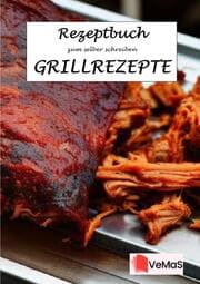 Cover von Rezeptbuch zu selber schreiben - Grillrezepte Motiv Pulled Pork 1
