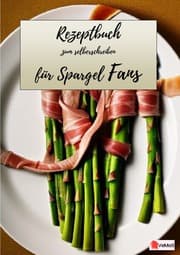 Cover von Rezeptbuch zu selber schreiben - für Spargel Fans
