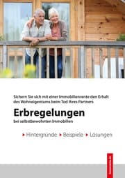 Cover von Erbregelungen bei selbstbewohnten Immobilien
