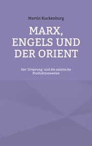 Cover von Marx, Engels und der Orient