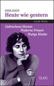 Cover von Heute wie gestern - Kleine Prosa