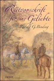 Cover von Reitvorschrift für eine Geliebte