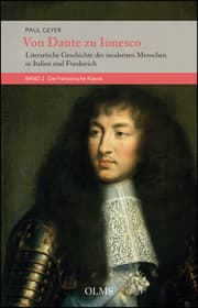 Cover von Von Dante zu Ionesco - Literarische Geschichte des modernen Menschen in Italien und Frankreich
