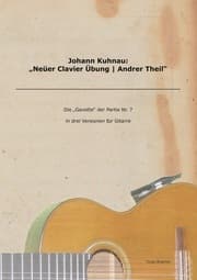 Cover von Johann Kuhnau: 'Neüer Clavier Übung - Andrer Theil'