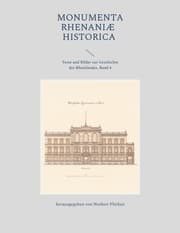 Cover von Monumenta Rhenaniae Historica