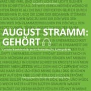 Cover von August Stramm: Gehört