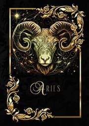 Cover von Zodiac Aries Notebook