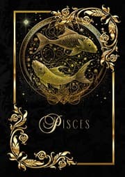Cover von Zodiac Pisces Notebook