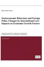 Cover von Socioeconomic Behaviour and Foreign Policy Changes by International Law