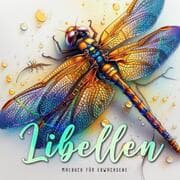 Cover von Libellen Malbuch für Erwachsene