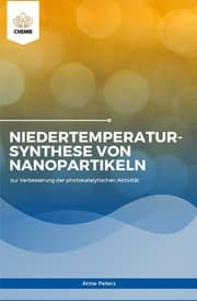 Cover von Niedertemperatursynthese von Nanopartikeln zur Verbesserung der photokatalytischen Aktivität
