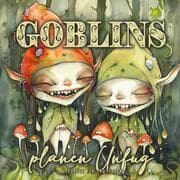 Cover von Goblins planen Unfug Malbuch für Erwachsene