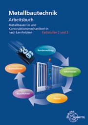 Cover von Arbeitsbuch Metallbautechnik Fachstufen 2 und 3