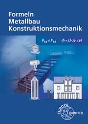 Cover von Formeln Metallbau Konstruktionsmechanik
