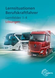 Cover von Lernsituationen Berufskraftfahrer Lernfelder 1-4