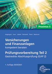 Cover von Versicherungen und Finanzanlagen kompetent beraten - Prüfungsvorbereitung Teil 2