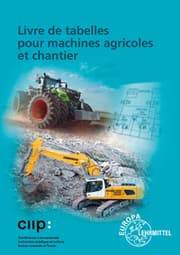 Cover von Livre de tabelles pour machines agricoles et chantier