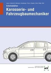 Cover von Arbeitsblätter Karosserie- und Fahrzeugbaumechaniker