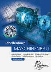 Cover von Tabellenbuch Maschinenbau Hochschule