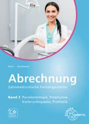 Cover von Abrechnung Zahnmedizinische Fachangestellte Band 2