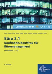 Cover von Büro 2.1, Lernsituationen XL, Lernfelder 7-13