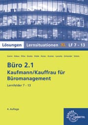 Cover von Büro 2.1, Lernsituationen XL Lernfelder 7-13