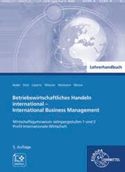 Cover von Lehrerhandbuch zu 95350 Betriebswirtschaftliches Handeln international